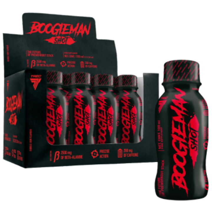 Trec - Boogieman Fuel Shot 12 sztuk x 100ml | Przedtreningowy shot display
