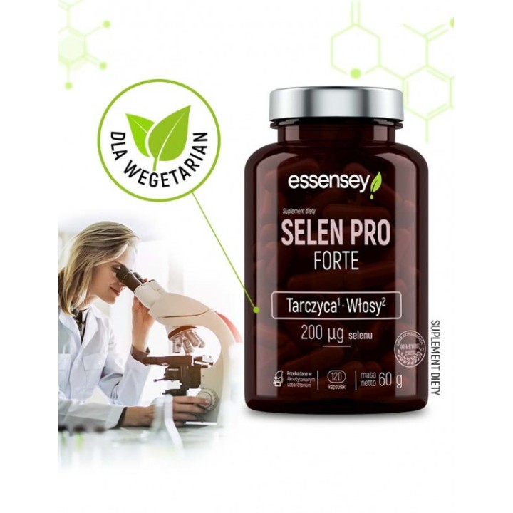 Essensey  Selen Pro Forte 120 kaps. | Traczyca | Włosy