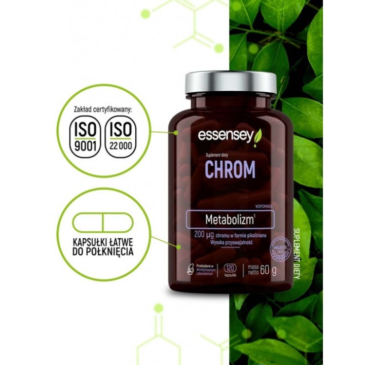 Essensey Chrom 120 kapsułek