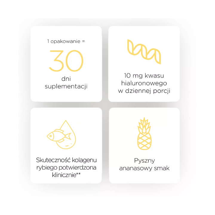 Olimp Collagen Kolagen 240g | smak ananasowy