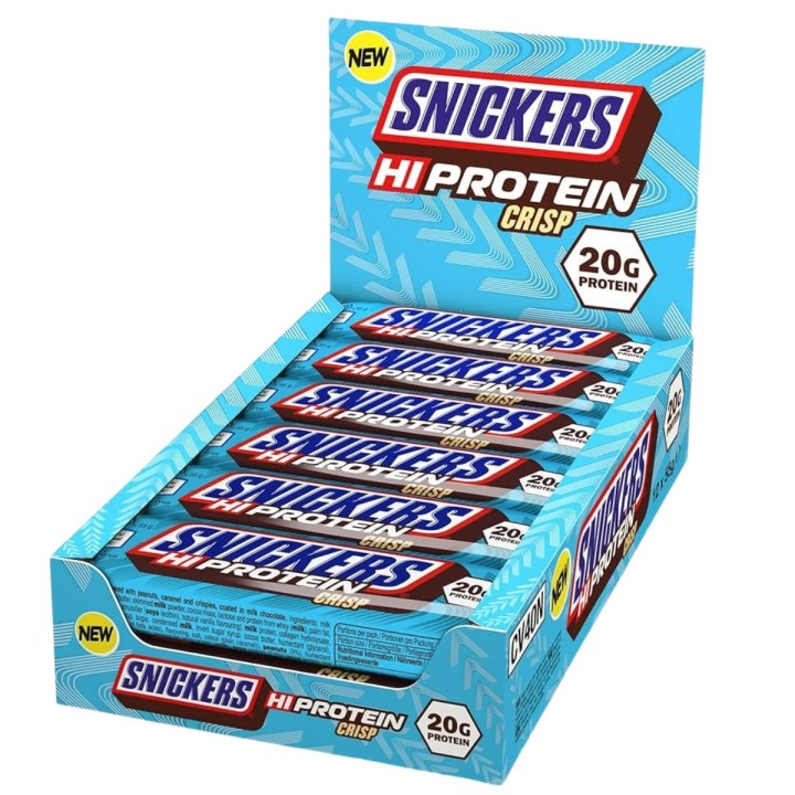 Baton Snickers Hi Protein Bar Crisp - 55g