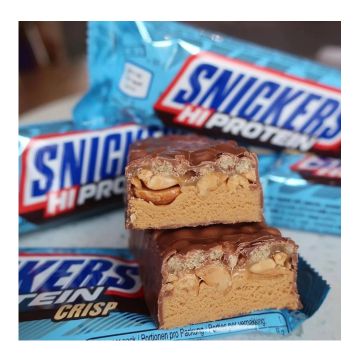 Baton Snickers Hi Protein Bar Crisp - 55g