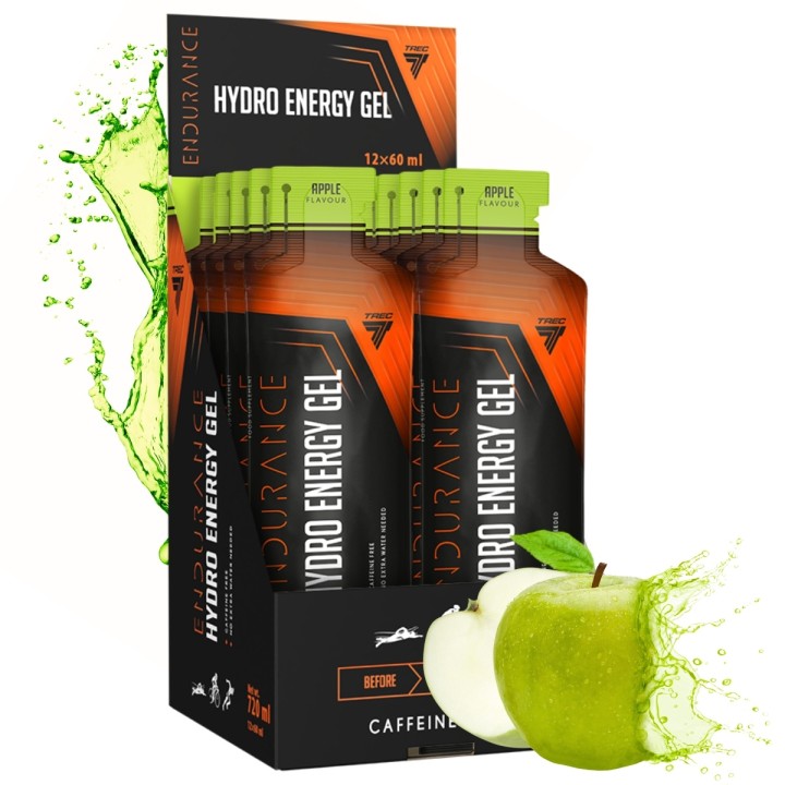 Trec Hydro Energy Gel 12x60g | Żel energetyczny z minerałami