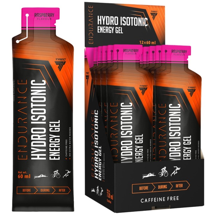 Trec Hydro Isotonic Energy Gel 12X60g | Żel energetyczny z maltodekstryną