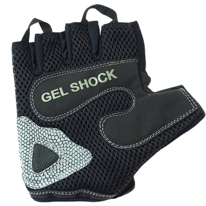 Trec - Rękawice Gel Shock | Czarne rękawice sportowe