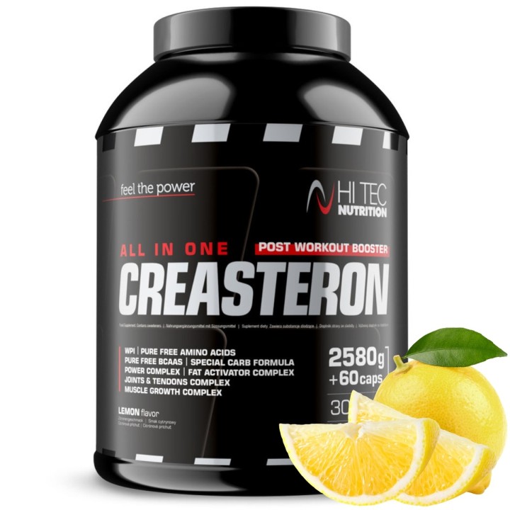 Creasteron Hi Tec 2640g + 60kaps Kompletna Formuła Potrenigowa
