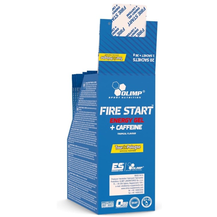 Olimp Fire Start 36g | Żel energetyczny