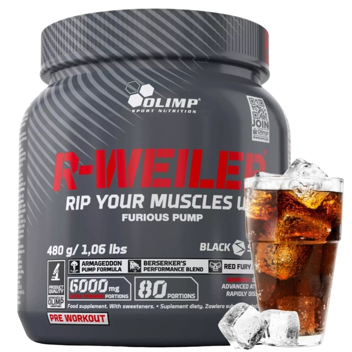 PRZEDTRENINGÓWKA Olimp Redweiler R-WEILER  480g | POMPA I POBUDZENIA