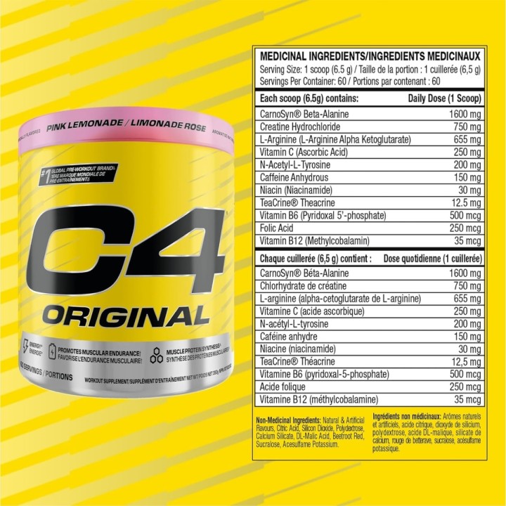 Cellucor C4 Original 390 g | AAKG PRZEDTRENINGÓWKA