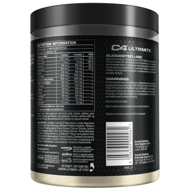 Cellucor C4 Ultimate 496g