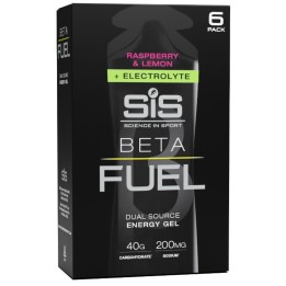 SIS BETA FUEL GEL+ Electrolyte – Malina & Cytryna 60 ml
