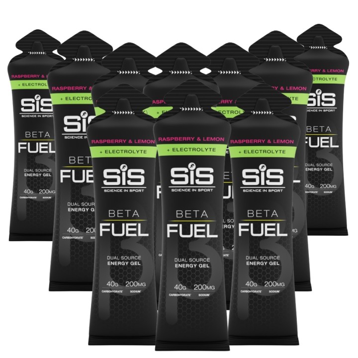 SIS BETA FUEL GEL+ Electrolyte – Malina & Cytryna 60 ml