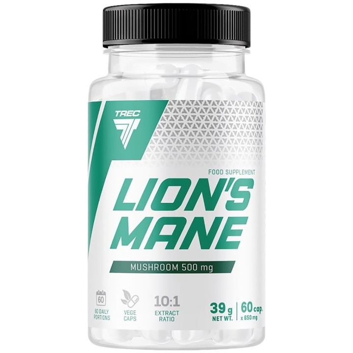 Lion's Mane - Soplówka Jeżowata 60 kapsułek 10:1