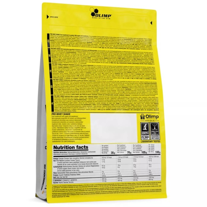 Olimp - Pro Whey Shake 700g