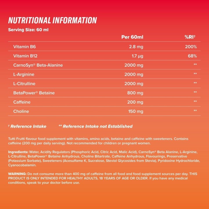 C4 Ultimate PRE-WORKOUT Shot 60ml