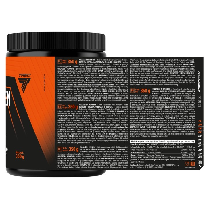 Trec Collagen 4 Runners+ 350g  Endurance