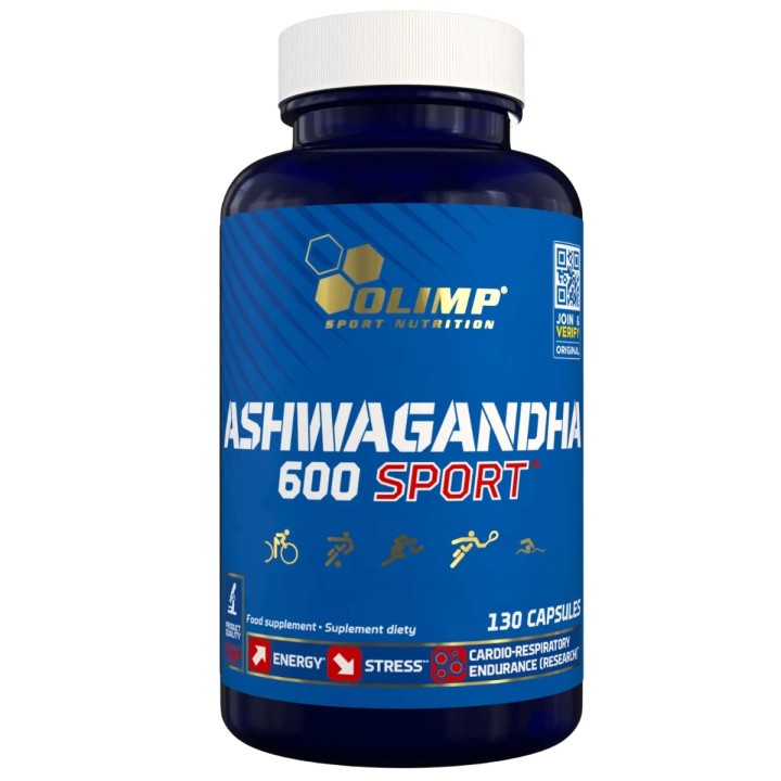 Olimp Ashwagandha 600 Sport Edition 130kaps