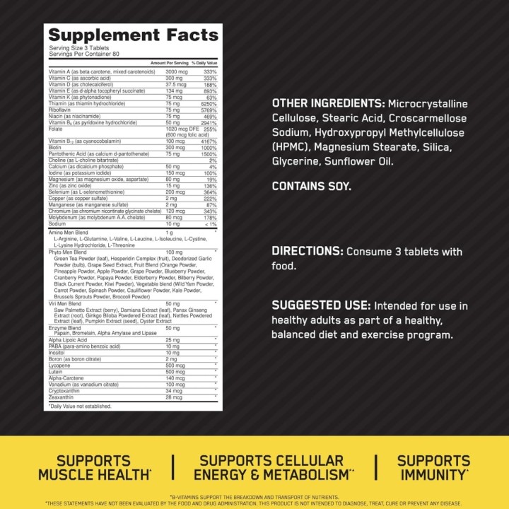 Optimum Nutrition Opti-Men 90 tabletek
