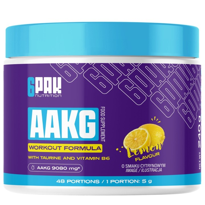 6PAK AAKG 240g | Owoce leśne