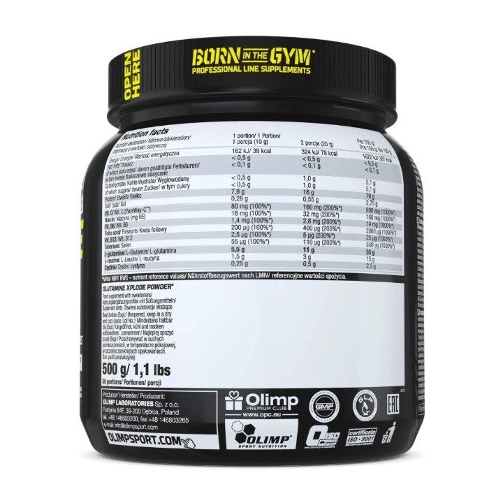 Olimp - Glutamine Xplode 500g