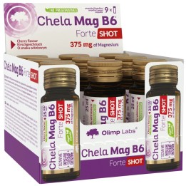 18 SZOTÓW MAGNEZU | Olimp Chela Mag B6 Forte Shot - 25ml