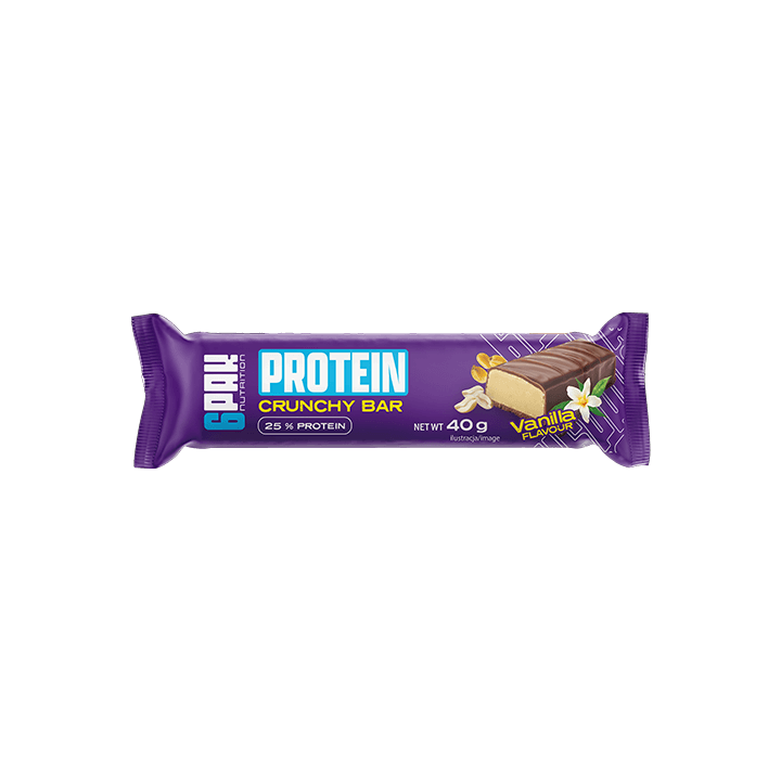 6PAK Protein Crunchy Bar | waniliowy