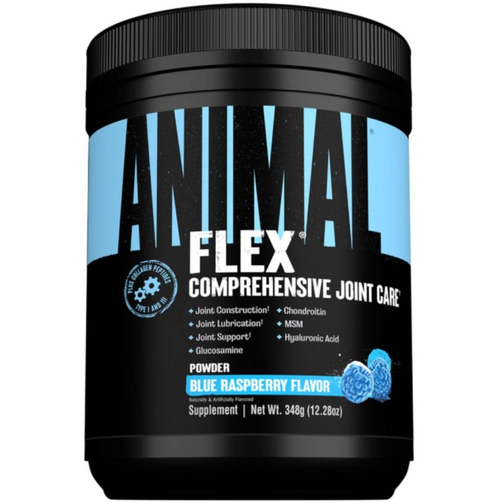 Universal Animal Flex POWDER 381g | Blue Raspberry