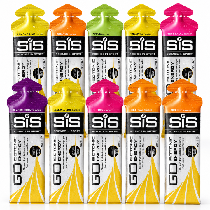 SIS Żele energetyczne  MIX 10 SMAKÓW | 10x60ml