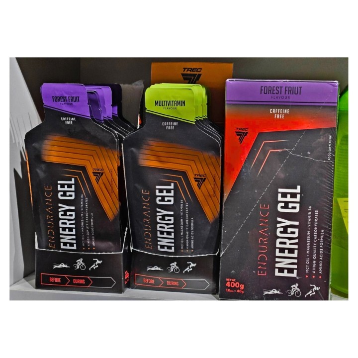 Trec Energy Gel Endurance 40 g | Żel energetyczny bez kofeiny