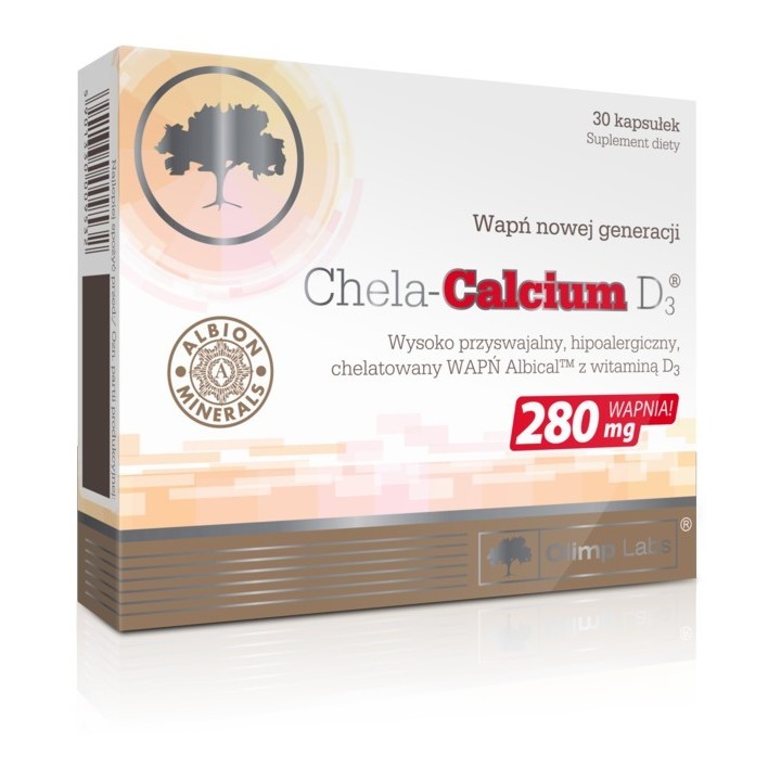 Olimp - Chela Calcium D3 - 30kaps.